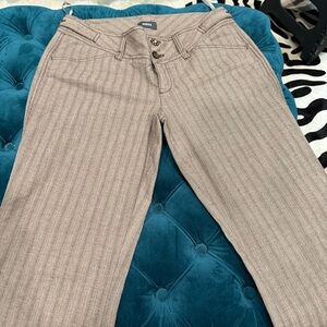Mexx Brown Herringbone Trousers